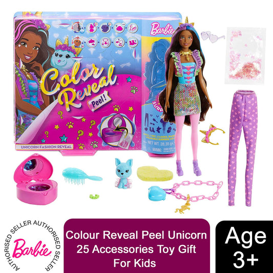 Barbie Colour Reveal Unicorn Doll Set