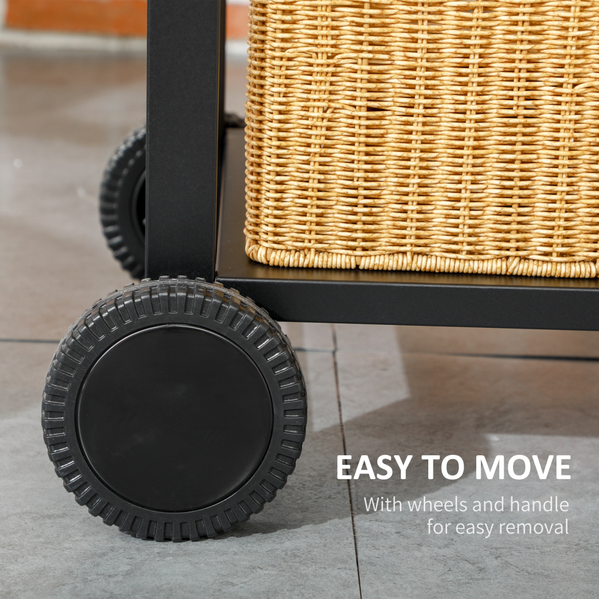 Ultimate Charcoal BBQ Smoker Trolley with Wheels & Shelves