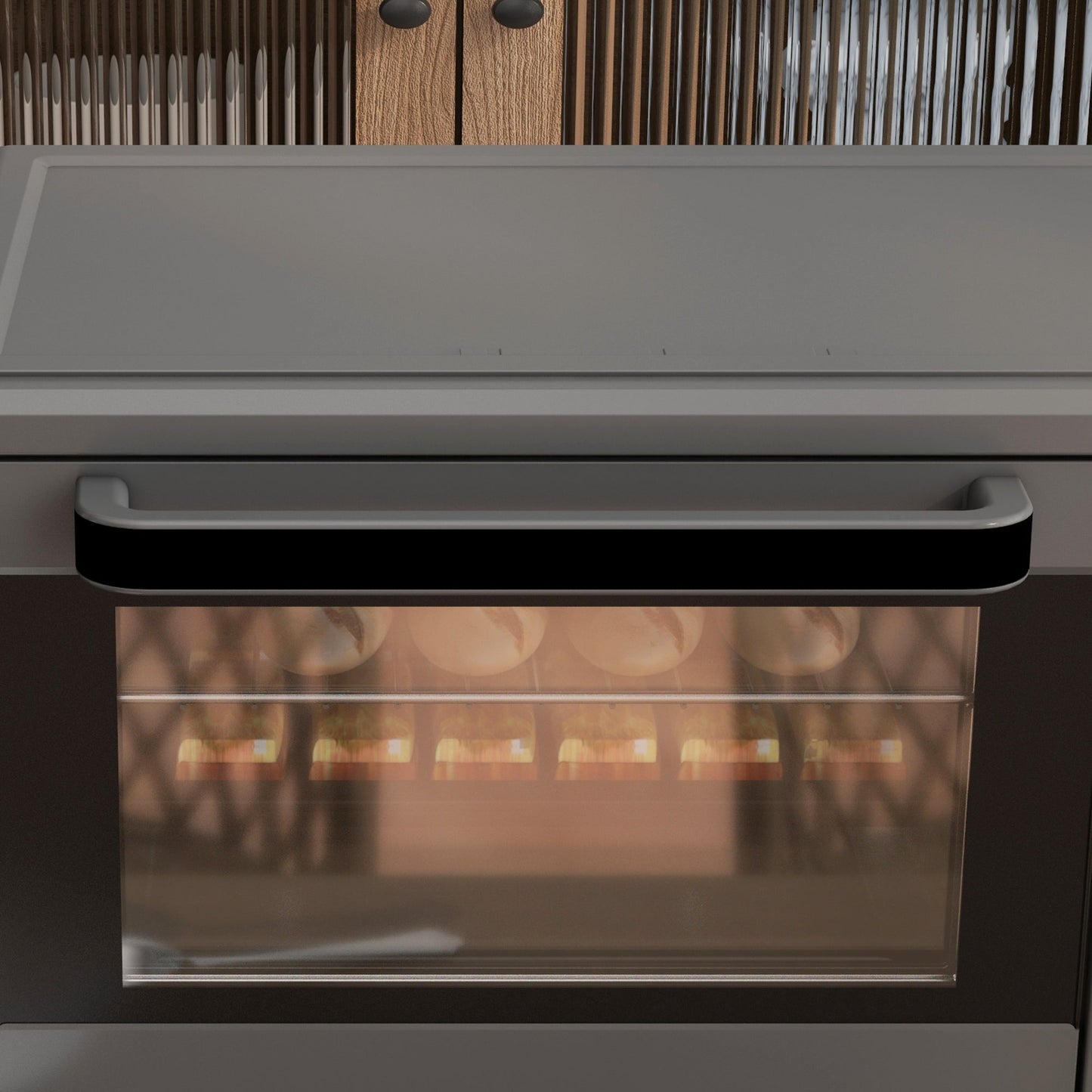 21L Compact Electric Oven with Adjustable Temp & Timer