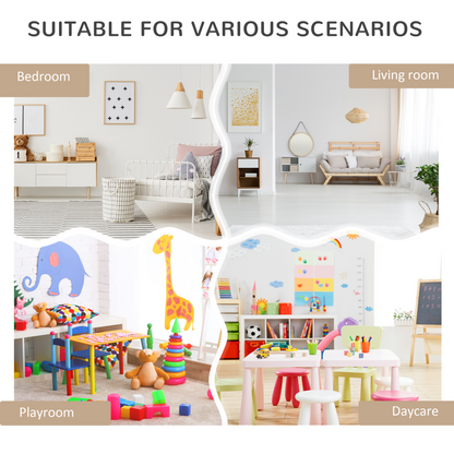 Kids Bookcase & Toy Box: Mobile, Compact Storage Solution for Young Readers