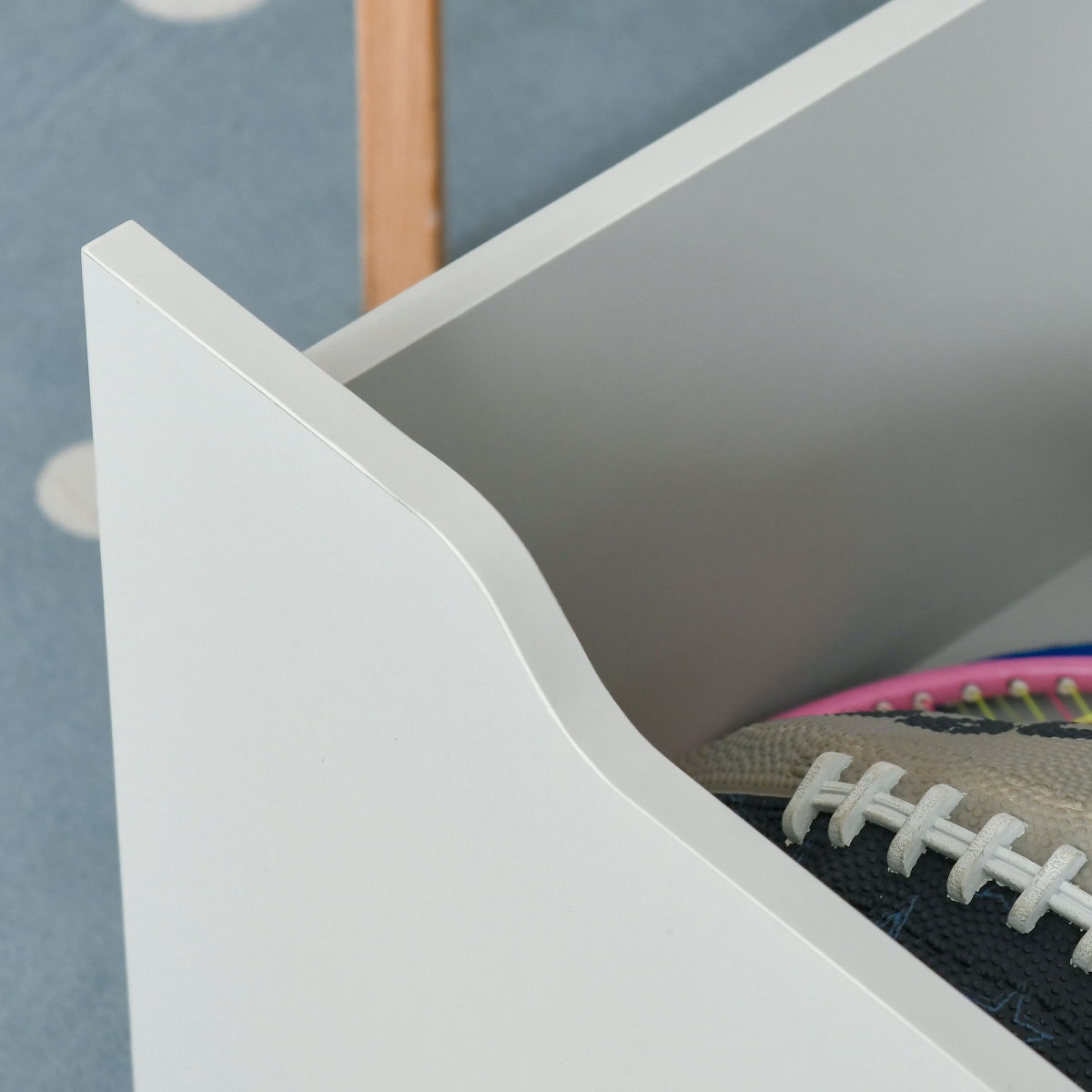Kids Bookcase & Toy Box: Mobile, Compact Storage Solution for Young Readers