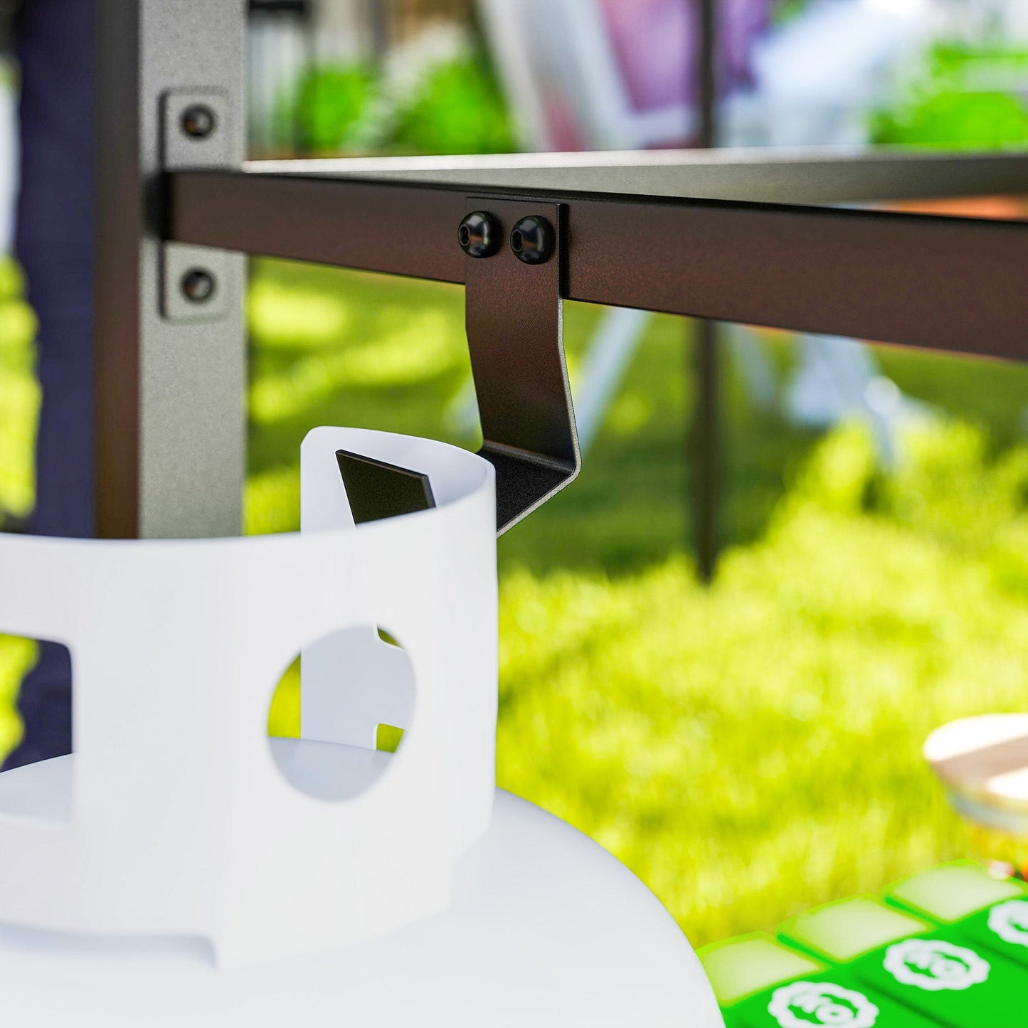 Portable BBQ Trolley With Wheels