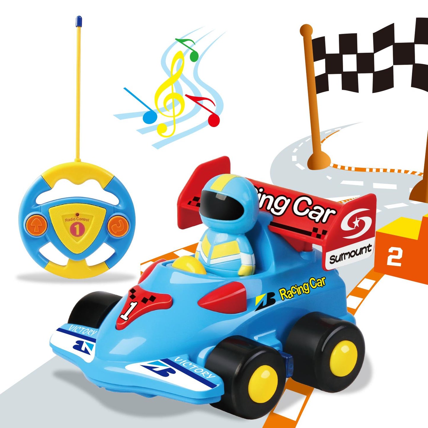 Bright & Fun SOKA My First Remote Control Racing Car
