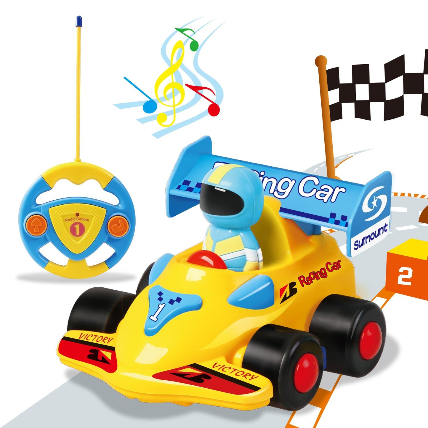 Bright & Fun SOKA My First Remote Control Racing Car