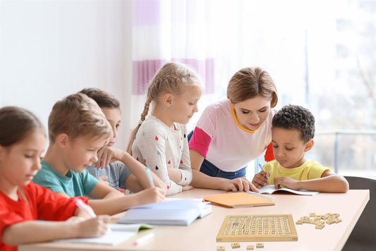 LELIN Wooden Hundred Board for Kids