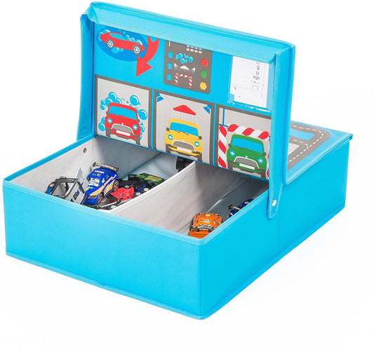 Pop-It-Up Garage Playset Road Mat & Foldable Storage