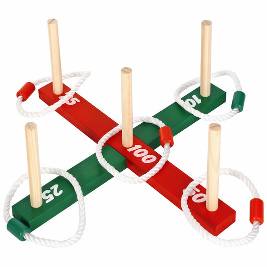 VINSANI Garden Quoits Game Outdoor Fun for Kids & Adults
