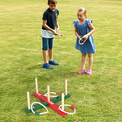 VINSANI Garden Quoits Game Outdoor Fun for Kids & Adults