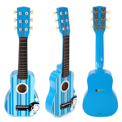 Rock Star Kids Wooden Pirate Guitar