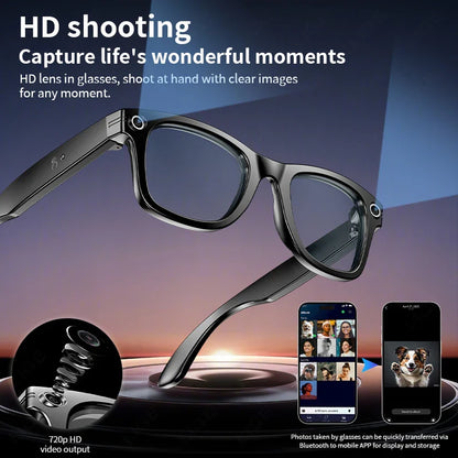 Smart Bluetooth Camera Glasses