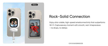 RC Magnetic Selfie iPhone Monitor Screen