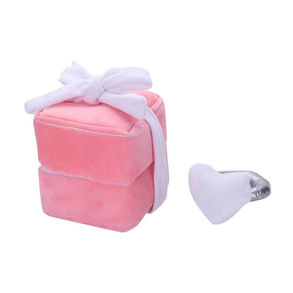 Plush Heart Ring Box