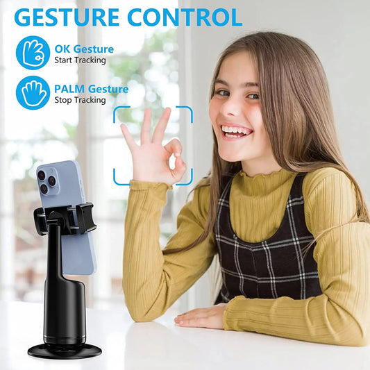 Smart Face Recognition Auto Tracking Phone Holder