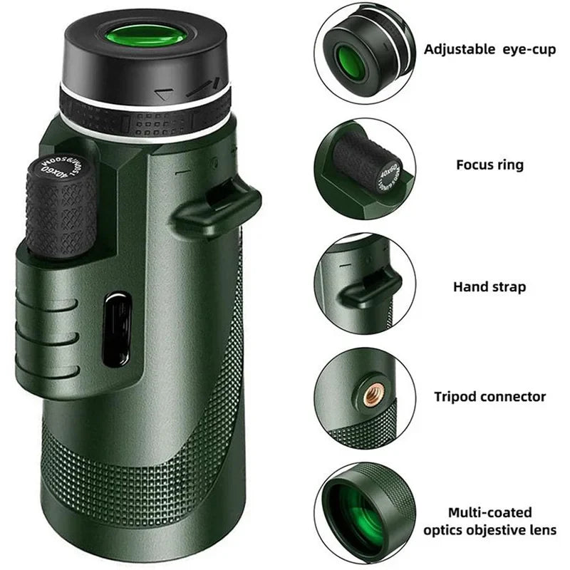 Professional High Power Monocular Telescope