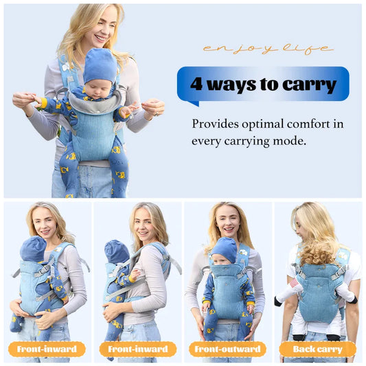 4-in-1 Baby Travel Strap – Convertible Cushion Strap & Portable Baby Seat Harness