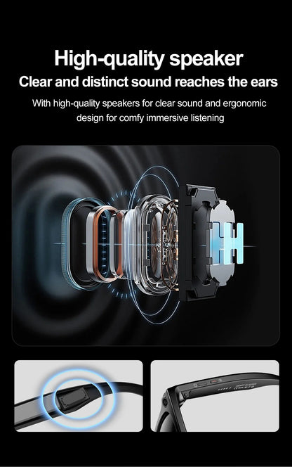 Smart Bluetooth Camera Glasses