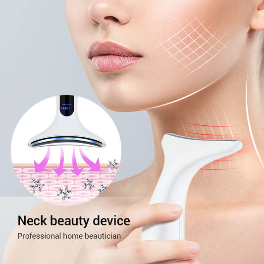 EMS Anti-Wrinkle Face and Neck Massager