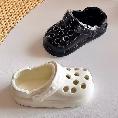 Sandal Art Ceramic Ashtray