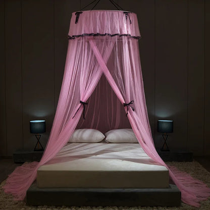 Baby Bed Canopy Mosquito Net – Hanging Crib Tulle Curtains for Nursery & Children’s Room Decor