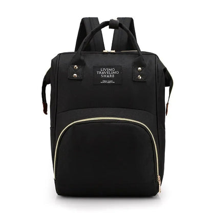 Large Capacity Diaper Bag – Multifunctional Waterproof Mummy Backpack for Baby Care & Travel