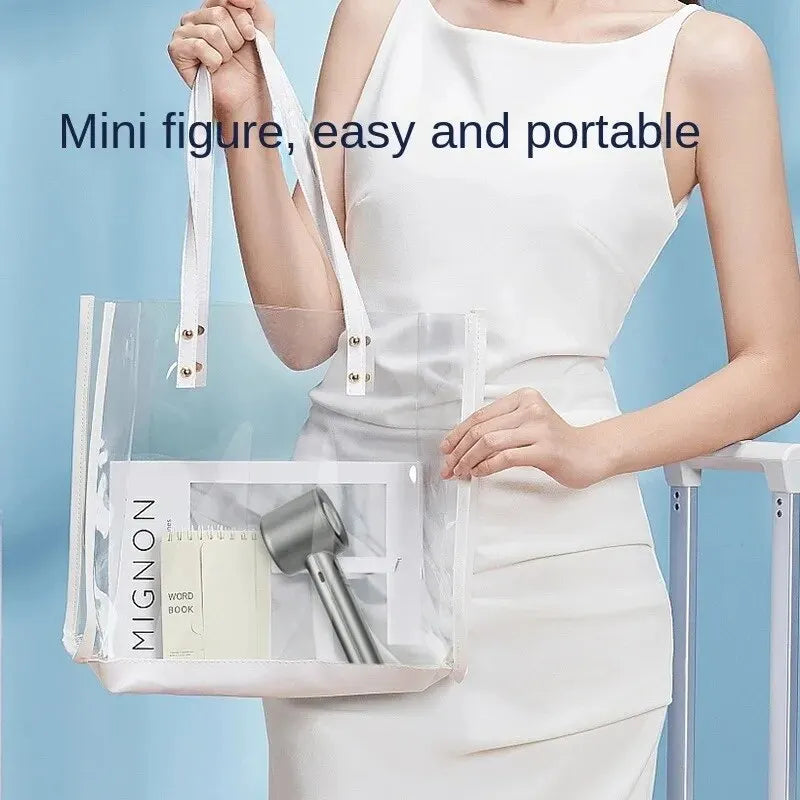 Portable Bladeless Hand Fan – 120 Speeds USB Rechargeable Mini Personal Fan