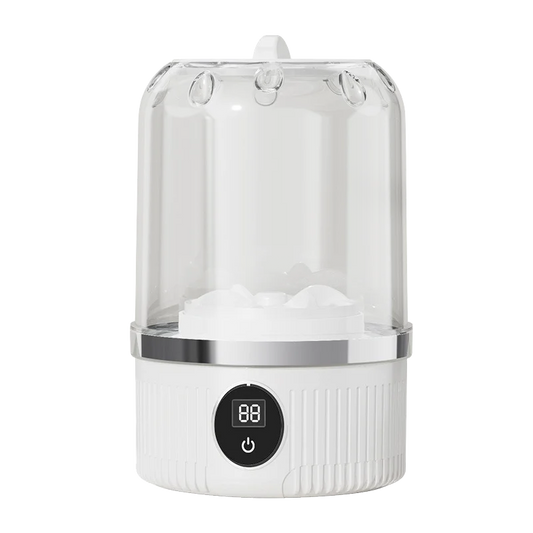 Wireless Mini Washing Machine – 1L Portable Underwear & Socks Cleaner with Dehydration Function