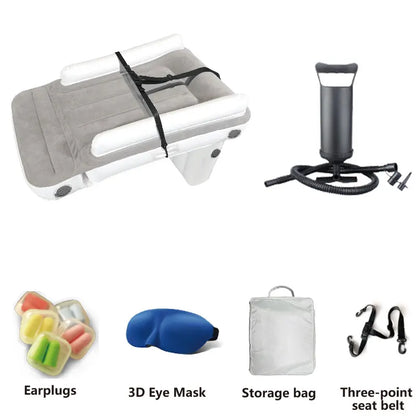 Car Inflatable Mattress – Portable Travel Air Bed for Back Seat, Camping & Long Trips