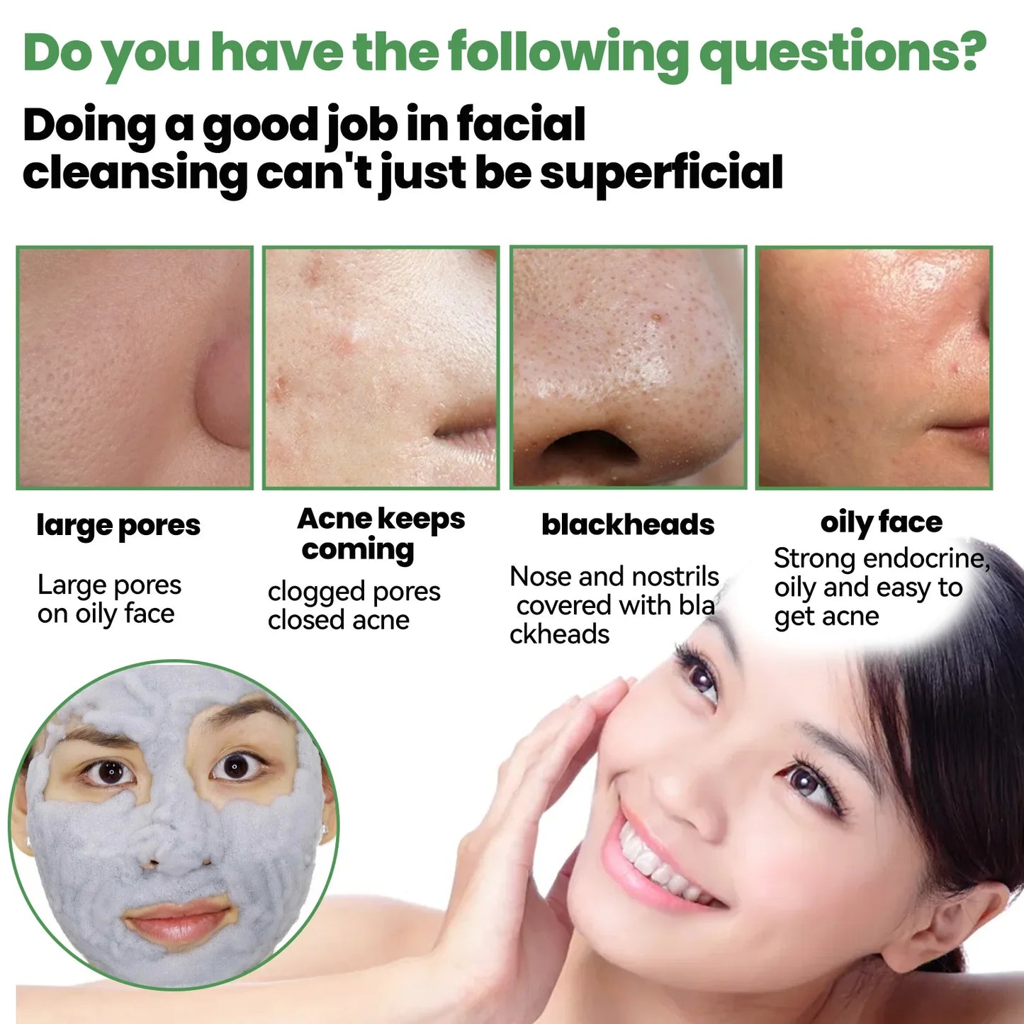 Moisturizing Carbonated Bubble Blackheads Removal