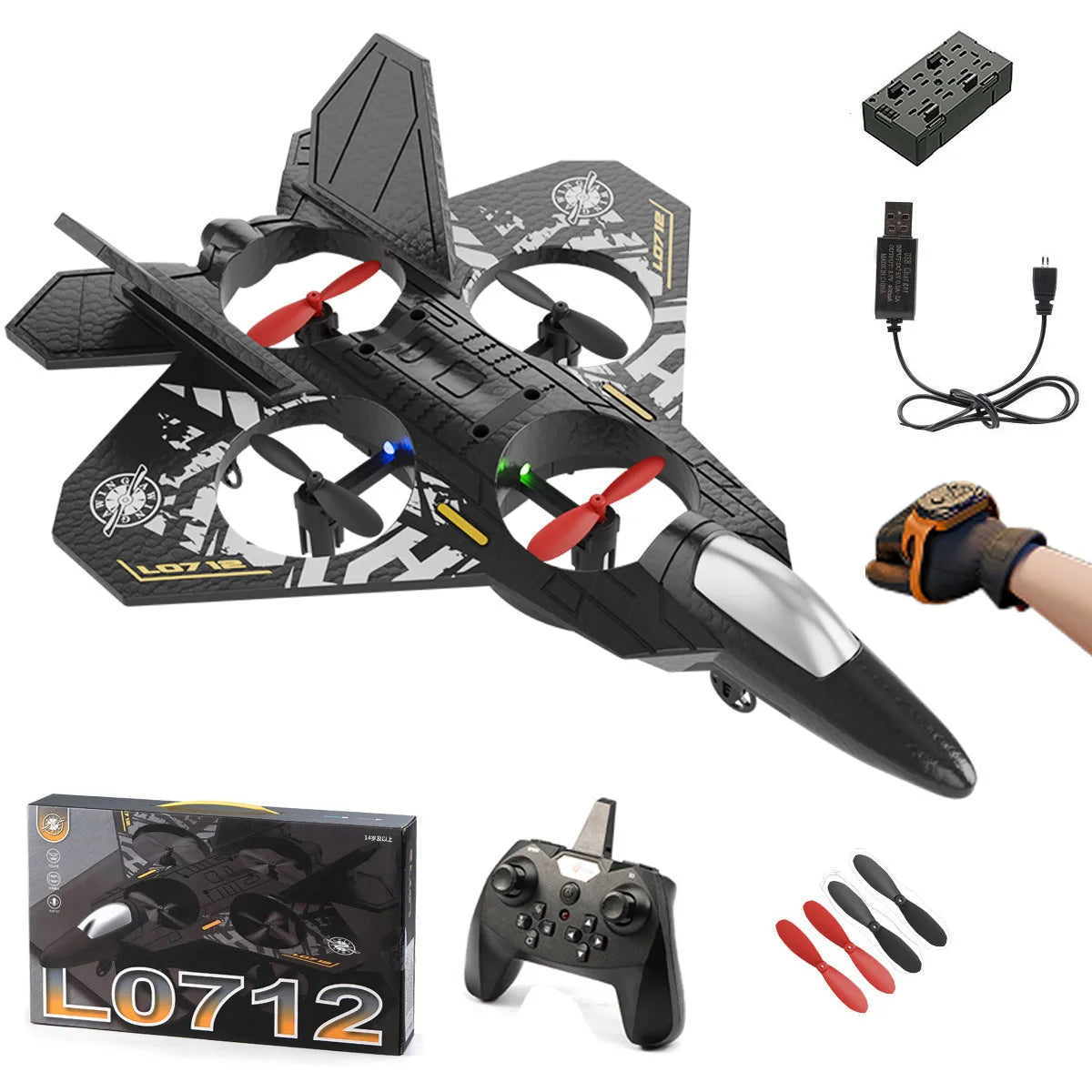 Remote Control Gravity Sensor Aircraft Toy
