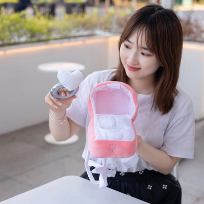 Plush Heart Ring Box