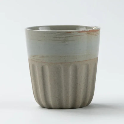Set of 2, 4 & 6 Premium Stoneware Ceramic Coffee Tumbler Mugs - 5 Colours