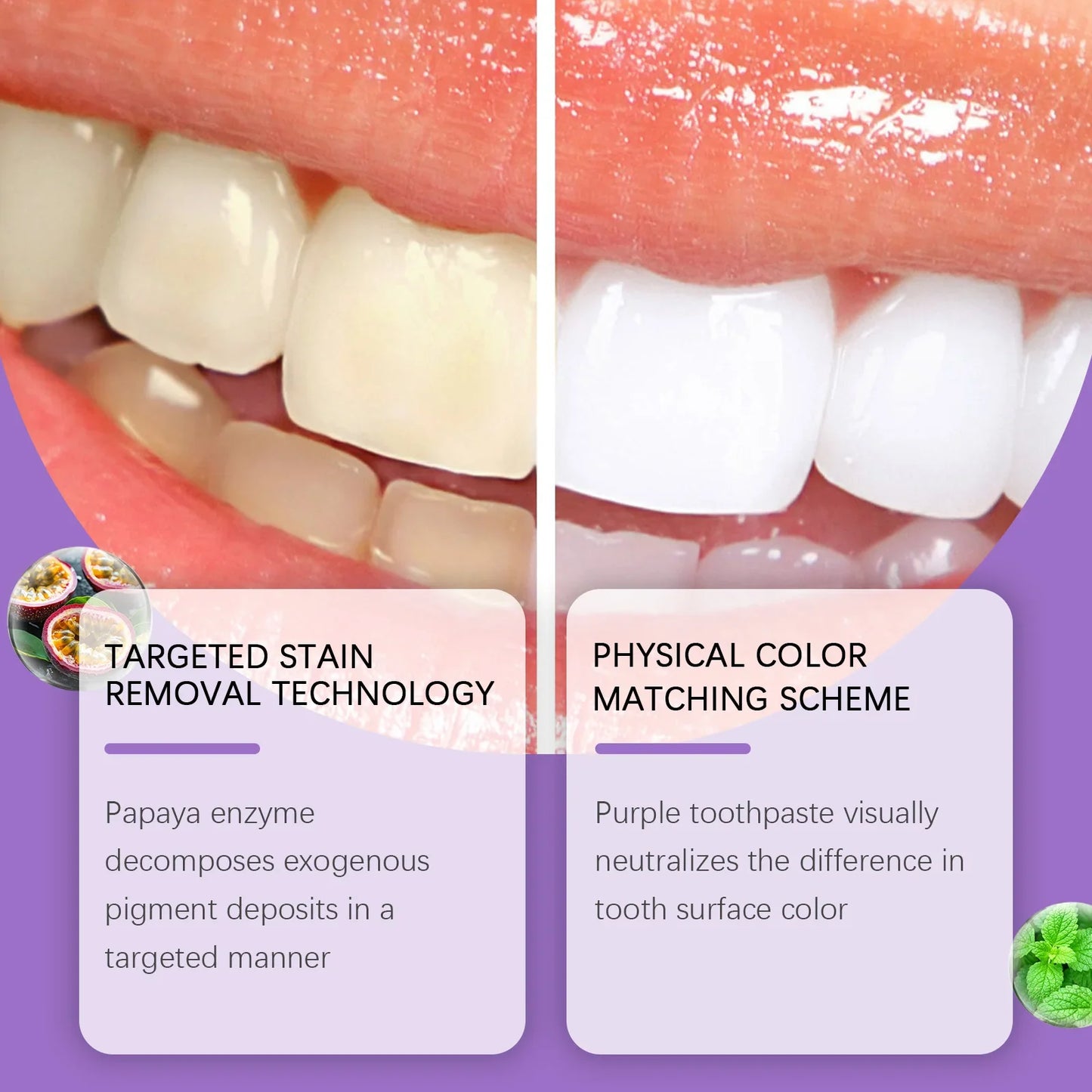 Purple Teeth Whitening Luxe Toothpaste