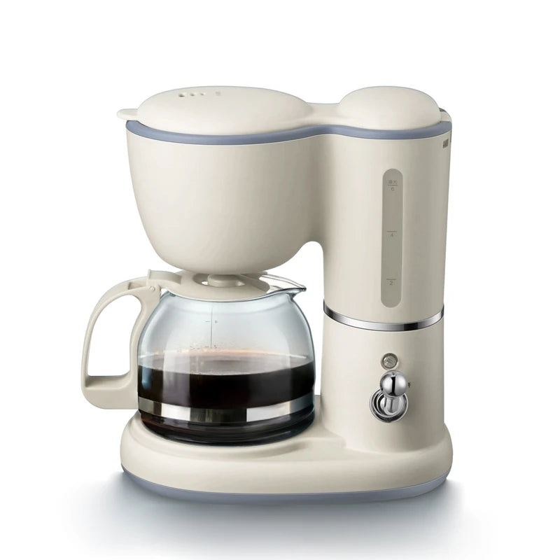 Automatic Drip Coffee Maker – 600ml Filter Coffee Machine & Tea Brewer (220V)