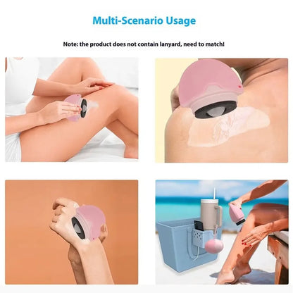 Refillable Silicone Sunscreen Roller