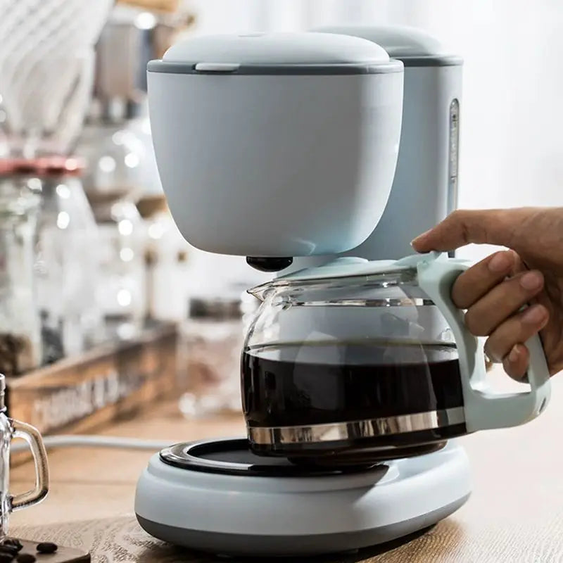 Automatic Drip Coffee Maker – 600ml Filter Coffee Machine & Tea Brewer (220V)