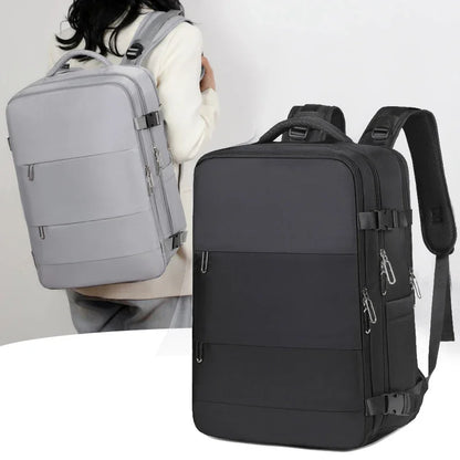 Mummy Nappy Backpack – Large Capacity Waterproof Diaper Bag with Shoe Storage & Multi-Layer Design