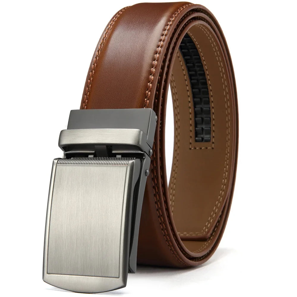 Men's Leather Ratchet Belt