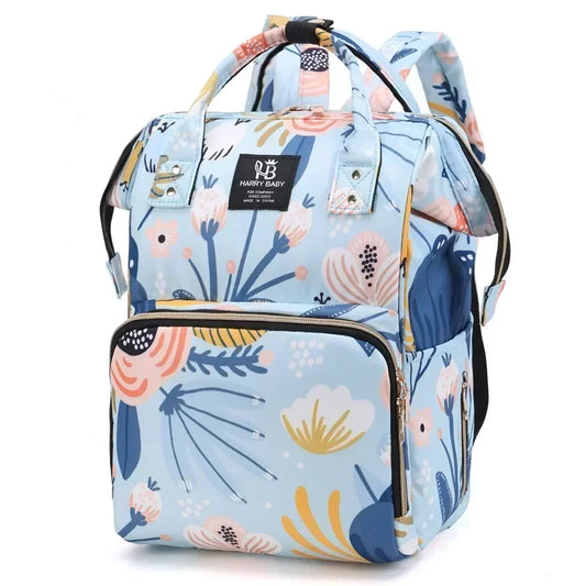Fashion Mummy Diaper Backpack – Large Capacity Multi-Function Travel Nappy Bag for Baby Care