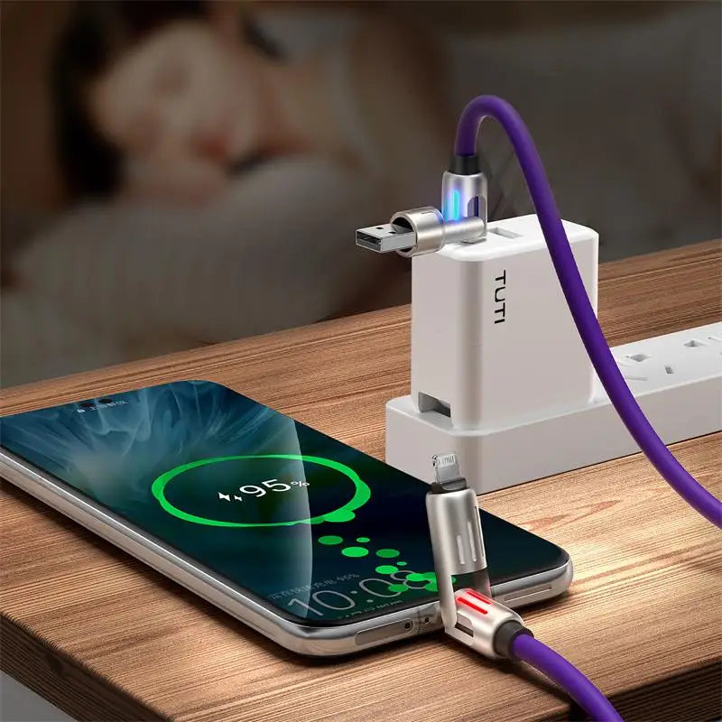 Multi-Functional 4 In 1 Fast Charging Data Cable