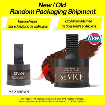 Sevich Hairline Powder – 4g Hair Concealer Shadow for Natural Hairline & Thinning Hair Coverage (Unisex)