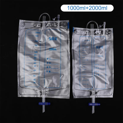 Silicone Adults Urine Collector with Catheter Bag