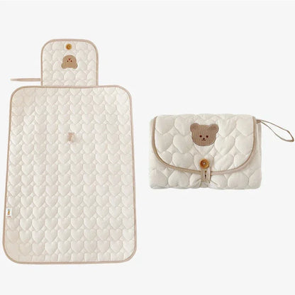Portable Baby Changing Pad – Foldable Waterproof Travel Diaper Changing Station