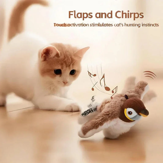 Flapping Bird Interactive Cat Toy