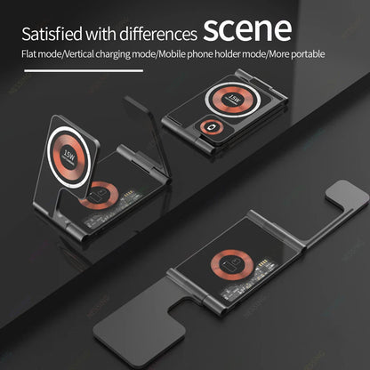 3 in 1 Foldable Magsafe Wireless Charger