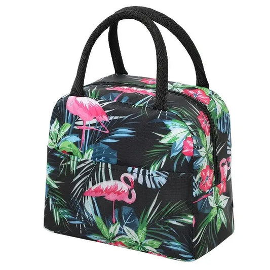 Cartoon Insulated Lunch Bag – Large Capacity Handheld Bento Storage Bag for Office & School