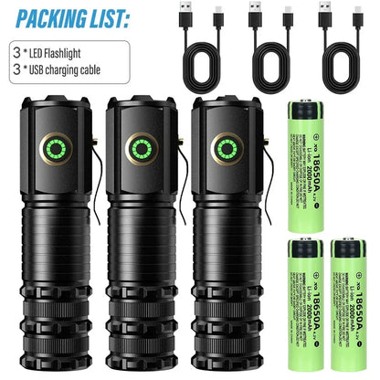 Multifunctional Powerful Super Bright Flashlight