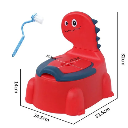 Cartoon Dinosaur Baby Potty – Thickened Toilet Training Seat for Boys & Girls