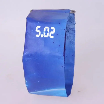 Trendy Wrap Digital Paper Watch