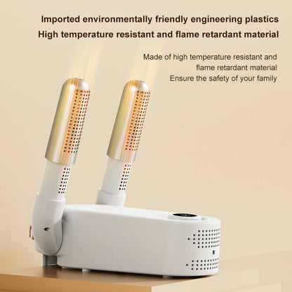Portable Electric Shoe Dryer – Quick Drying Heater with Sterilization, Deodorization & Dehumidification Function