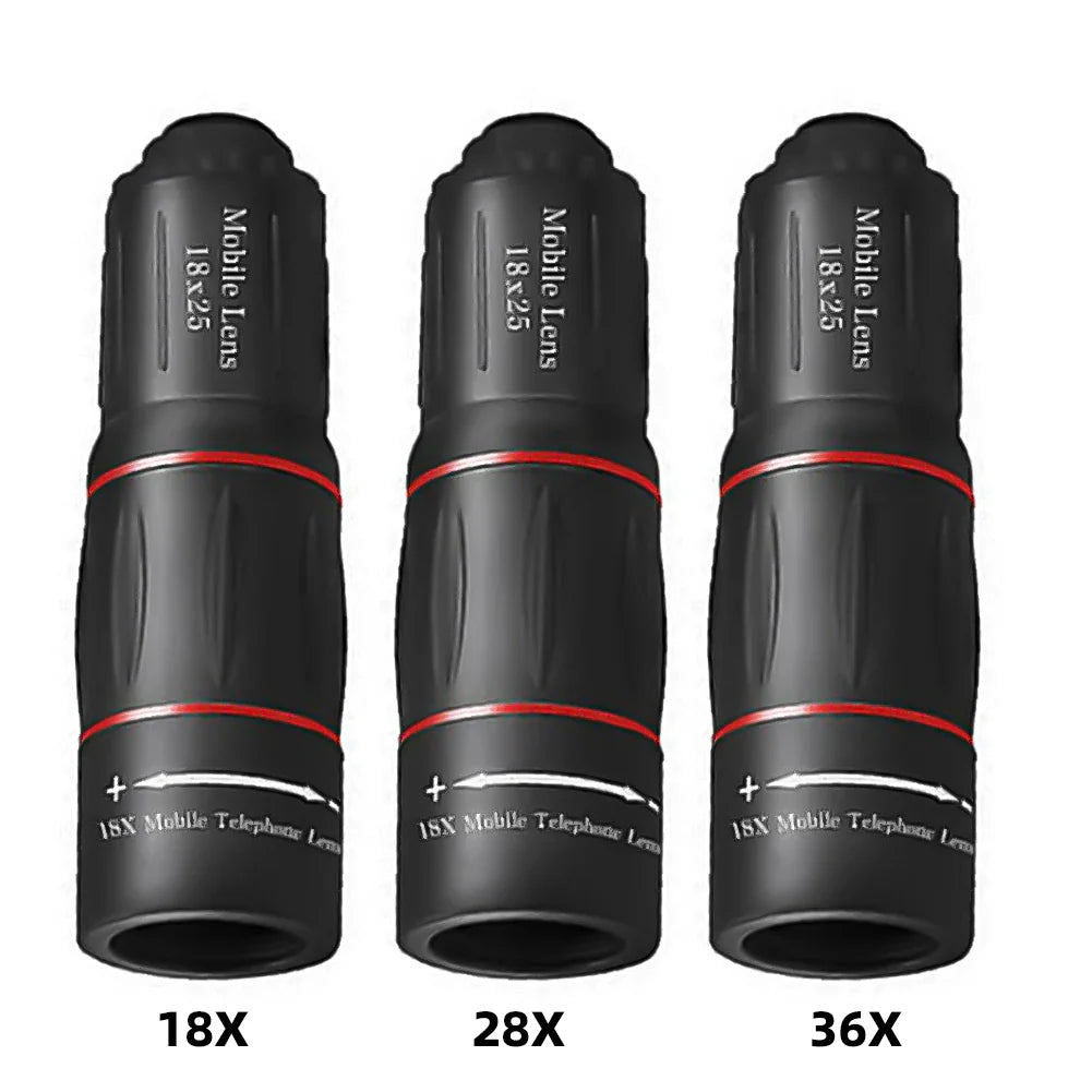 Mobile Clip-On Monocular Telescope